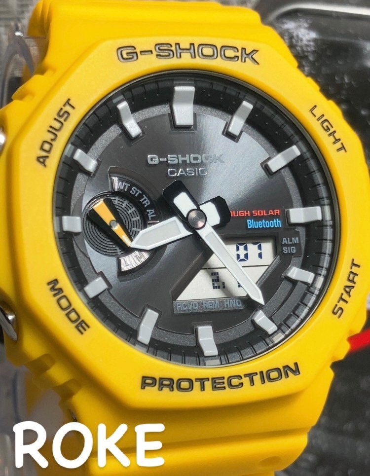 新品 正規品 腕時計 CASIO カシオ G-SHOCK ジーショック メンズ 男性 Bluetooth モバイルリンク アナログデジタル 20気圧防水 プレゼント_画像1