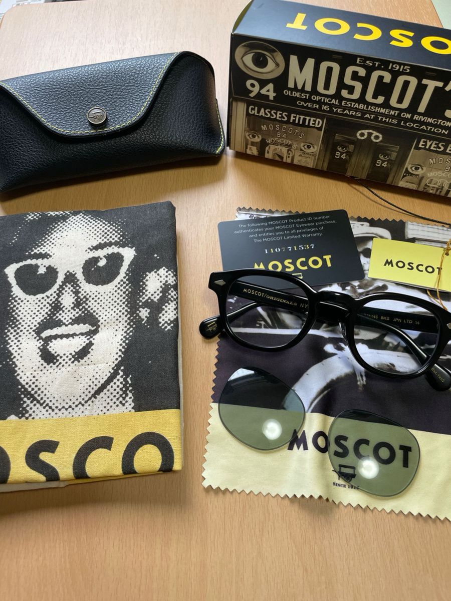 MOSCOT LEMTOSH(レムトッシュ) 46 モスコット 川口春奈さん着用 MOSCOT LEMTOSH(レムトッシュ) 46 モスコット 川口春奈さん着用