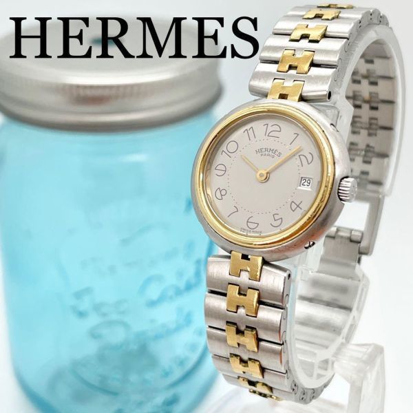 474 HERMES エルメス時計 レディース腕時計 プロフィール 箱付き-