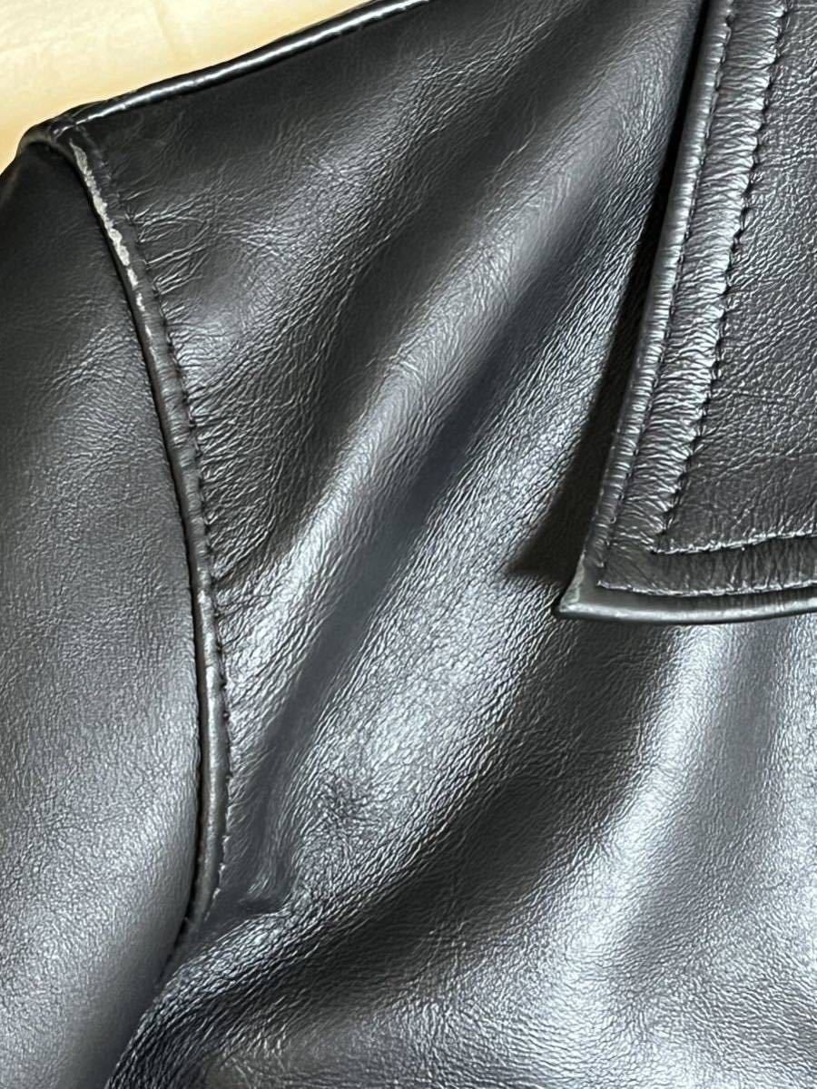 コムデギャルソン × ルイスレザー 青山限定 ドミネーター ギャルソン ルイス COMME des GARCONS Lewis Leathers 36 AD 2022_画像6