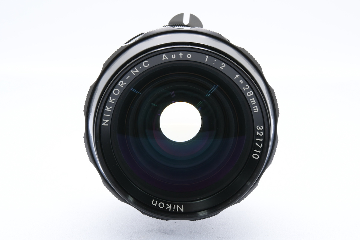 Nikon 非Ai NIKKOR-N・C Auto 28mm F2 Fマウント ニコン 広角 単焦点 一眼用交換レンズ_画像2