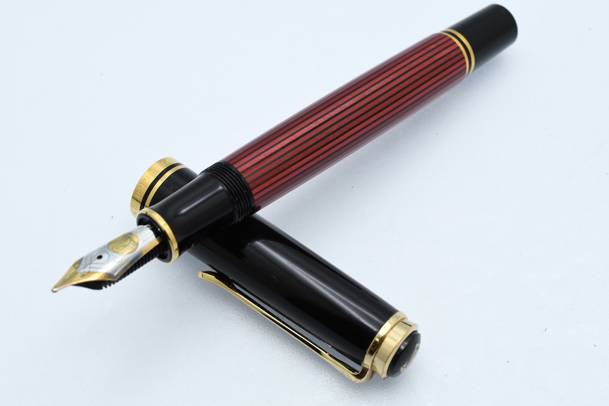 PELIKAN SOUVERAN ペリカン スーべレーン 18C M 吸入式 万年筆 ■17799_画像1