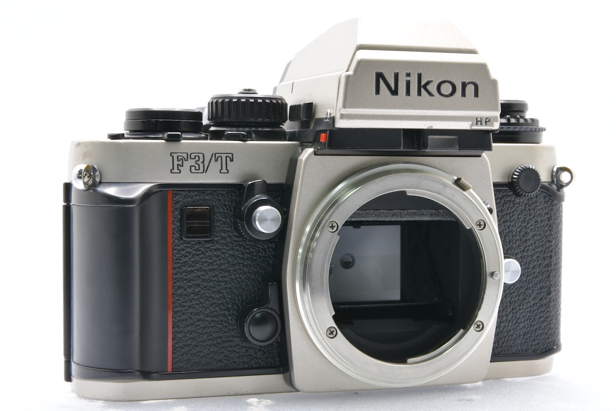 Nikon F3/T チタンシルバー ボディ ニコン フィルムカメラ MF一眼レフ ジャンク_画像8