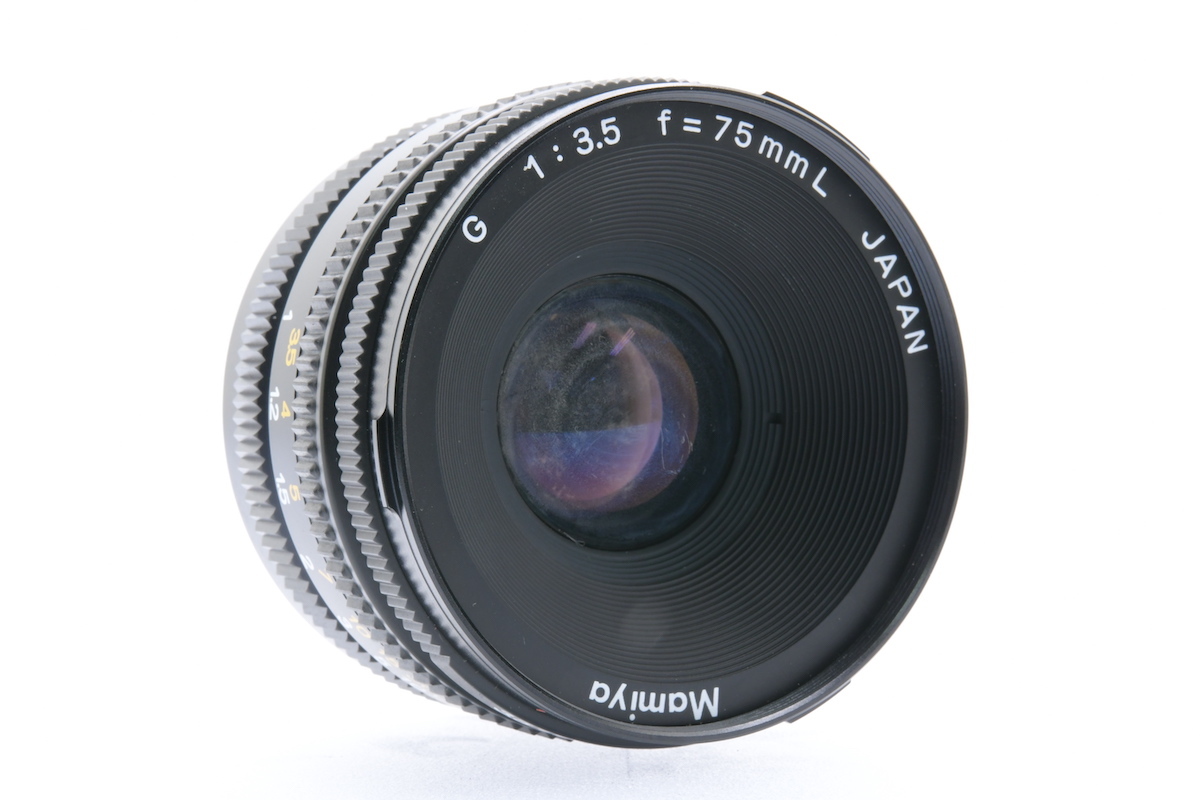 Mamiya G 75mm F3.5 L Mamiya6/7用マウント マミヤ 中判レンジファインダーカメラ用 単焦点 交換レンズ_画像3