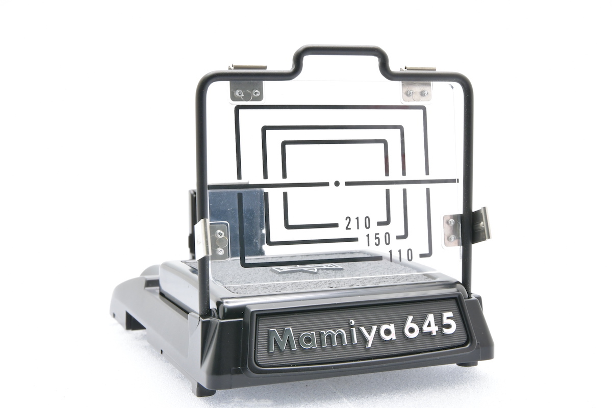 Mamiya 645用 Waist Level Finder ウエストレベルファインダーS マミヤ カメラアクセサリ 革ケース付き_画像2