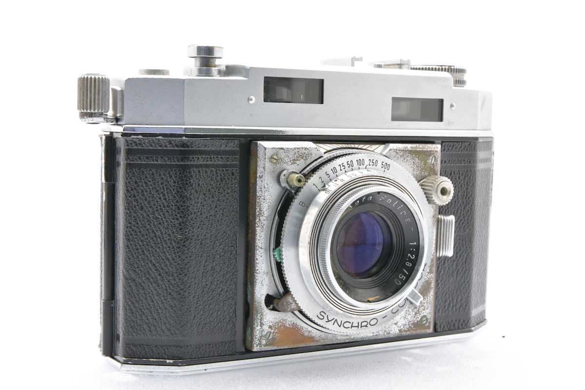 Agfa Karat 36 / Agfa Solinar 50mm F2.8 アグファ カラート 蛇腹カメラ ジャンク_画像10