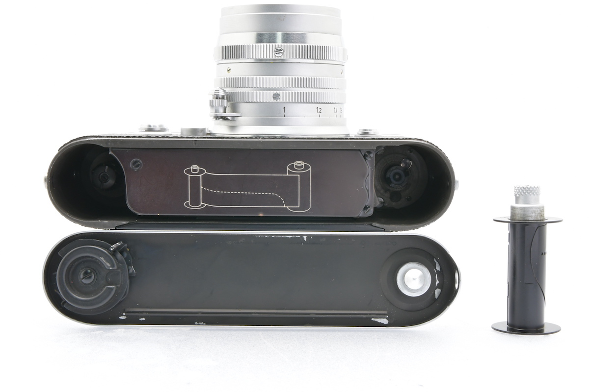 Leica M3 前期 1955年製 +Summarit 5cmF1.5+SUMMARIT UVa ライカ フィルムカメラ レンズ_画像3