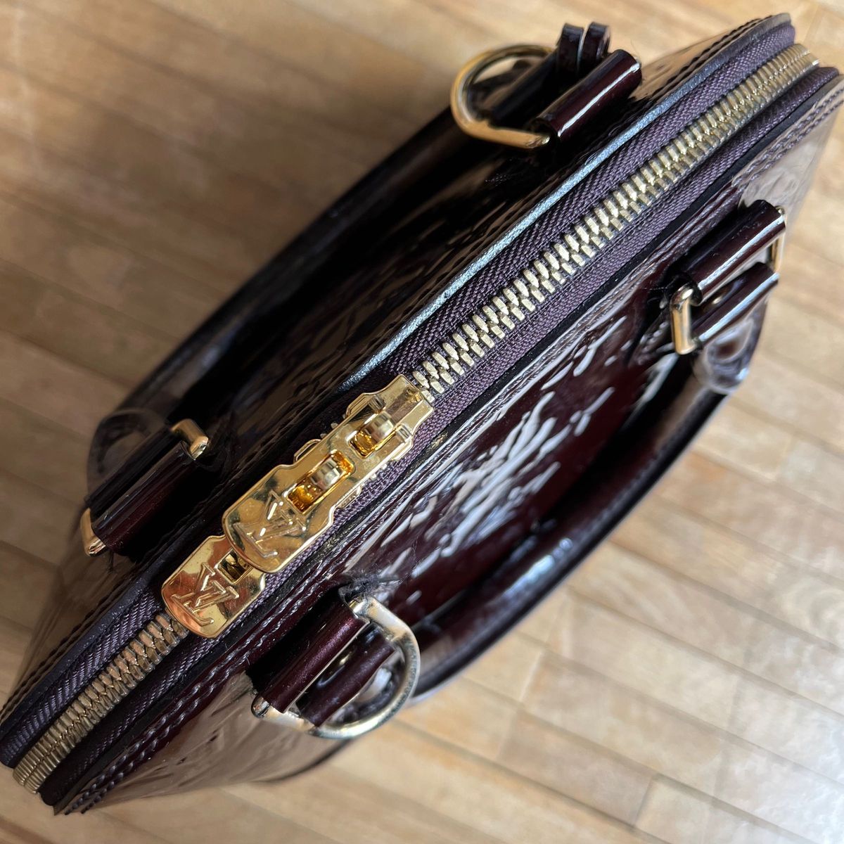 良品】ルイ・ヴィトン(ヴェルニ)アルマBB モノグラム 良品】ルイ・ヴィトン(ヴェルニ)アルマBB モノグラム