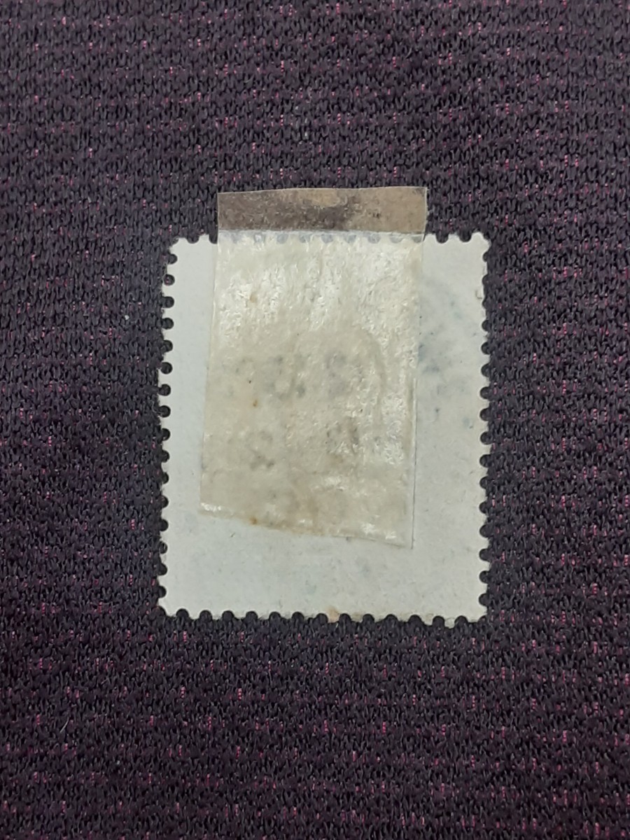 アンティーク切手 イギリス 1900年初頭 エドワード7世 ハーフペニー 使用済み 日付消印有り GBE71109_画像3