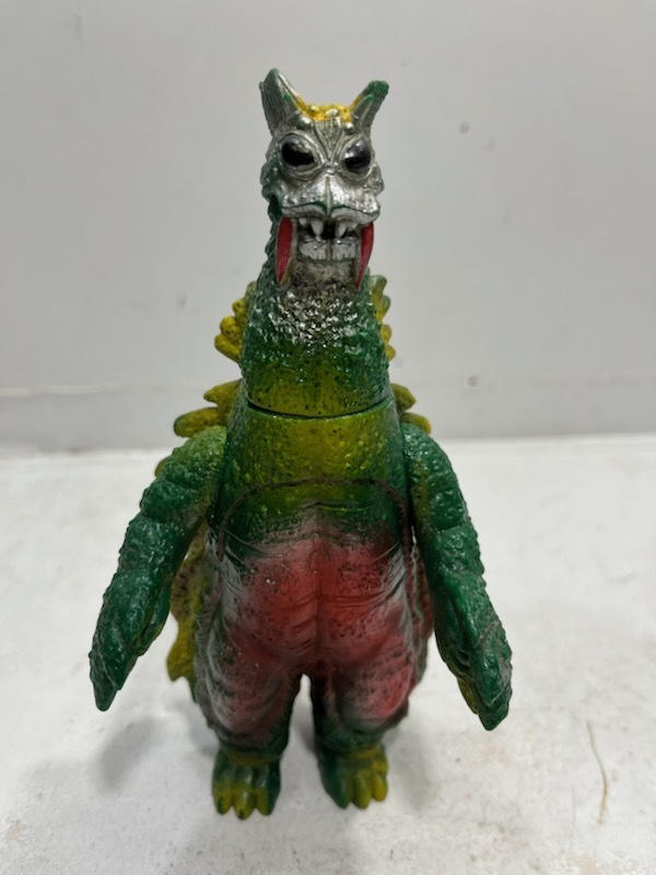ドラゴリーポピー「足製」ドラゴリーキングザウルス ソフビ 絶版品 昭和レトロ 1970年代 ポピー キングザウルスシリーズ