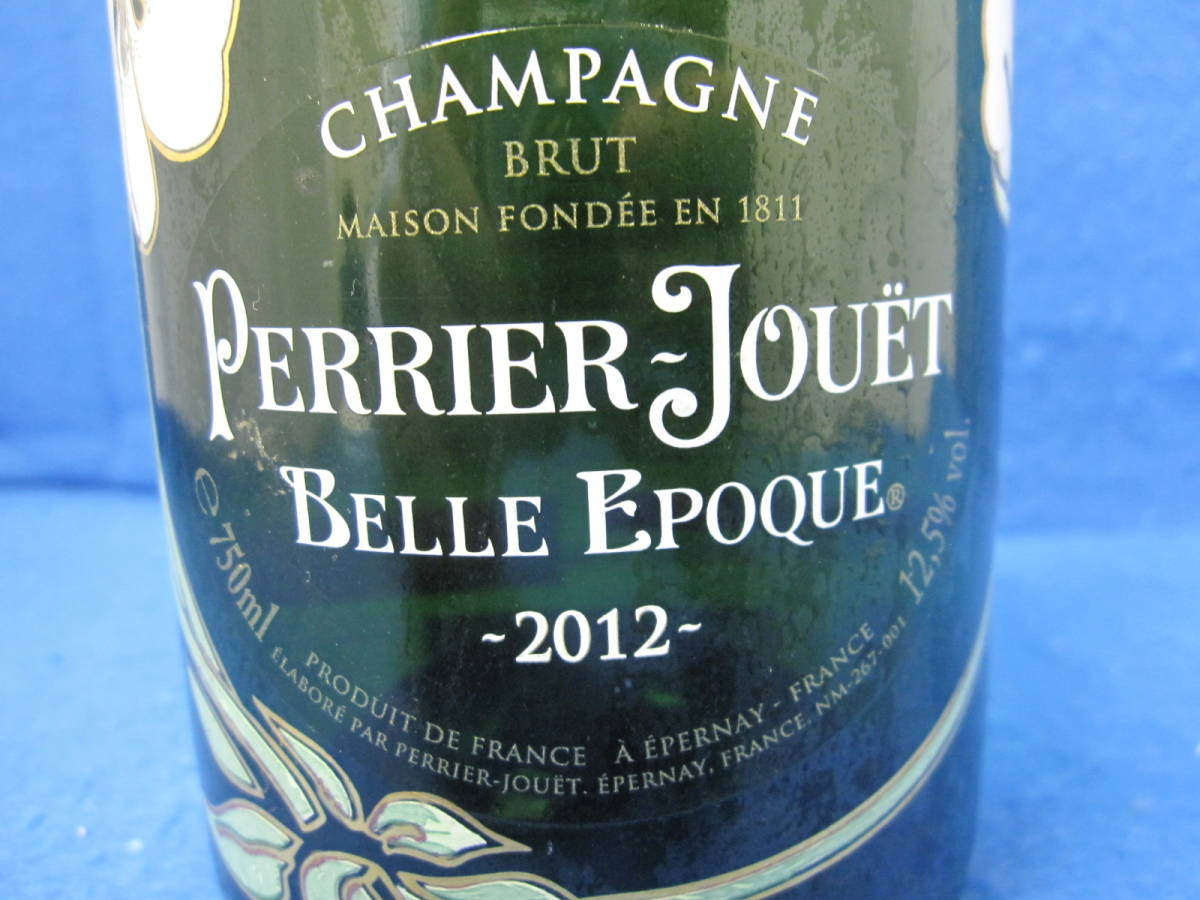 T16950 未開栓 PERRIER JOUET ペリエジュエ ベルエポック 2012 シャンパン 12.5％ 750ml 洋酒_画像4
