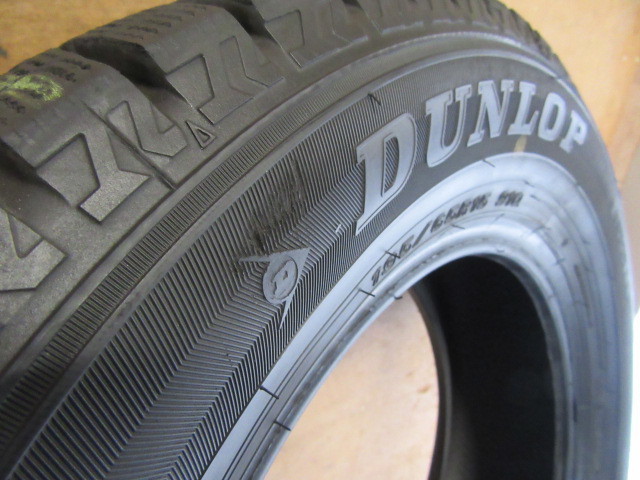 ★《ダンロップ！》 WINTERMAXX WM02 195/65R15 19年製バリ溝4本セット！！ ノア,ヴォクシー,プリウス,ステップワゴン等へ！！_サイドに若干傷あり。