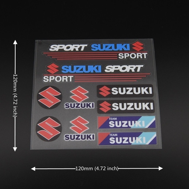 送料無料　SUZUKI ステッカー 横12cm×縦12cm ① スズキスポーツ　_画像1