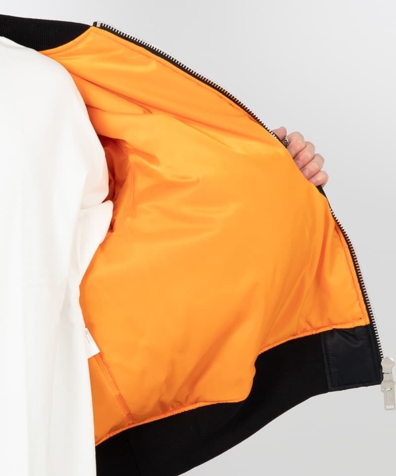 期間限定値下 試着のみ Undercoverism 解体MA-1 3(L) BLACK 期間限定値下 試着のみ Undercoverism 解体MA-1 3(L) BLACK