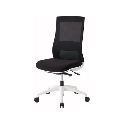 新品オフィスチェア WBS-64-BK（ブラック）事務椅子　メッシュ素材 【本州送料無料】_画像1