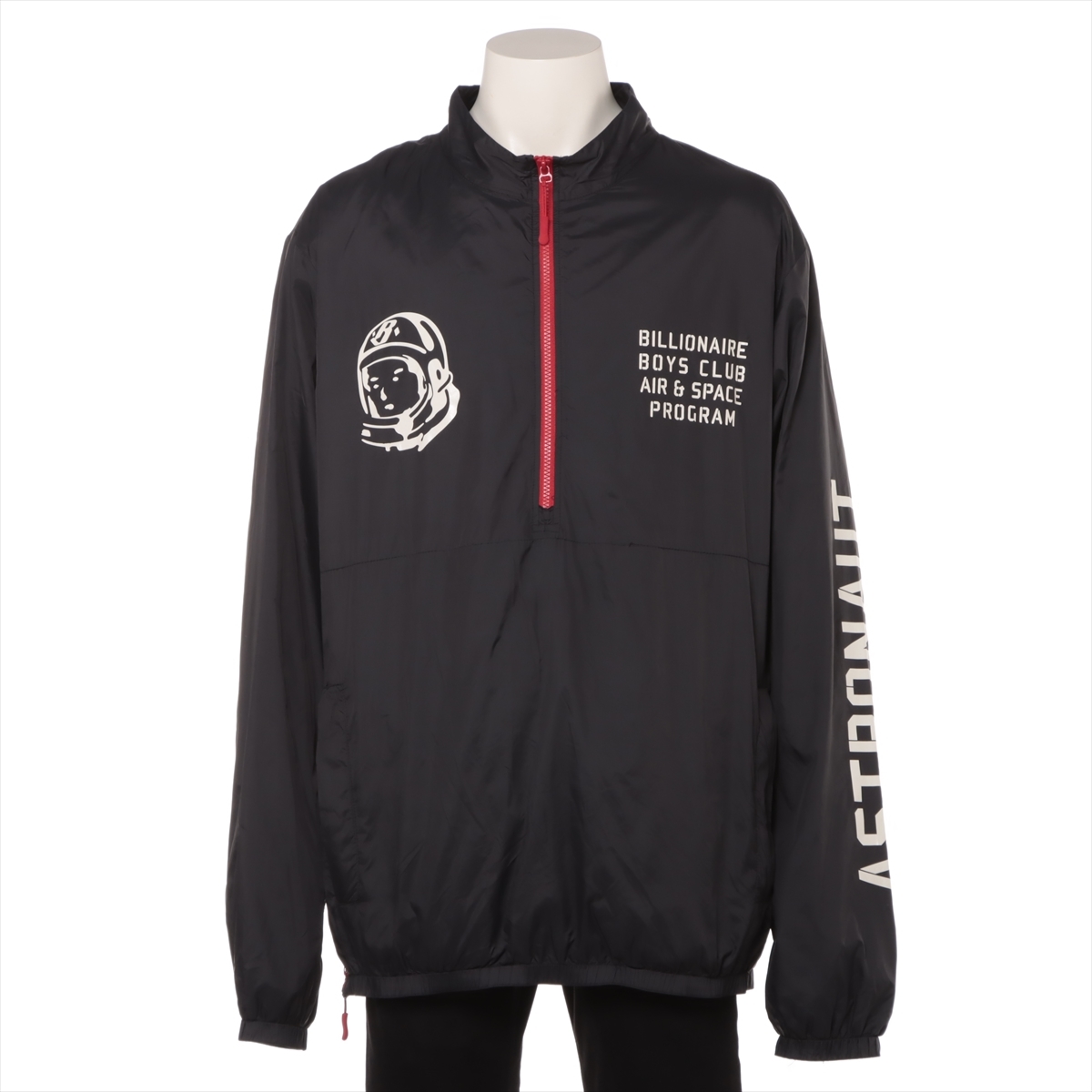 美品 ビリオネアボーイズクラブ Billionaire Boys Club コットン×ポリエステル×ナイロン ジャケット XXL ブラック 黒