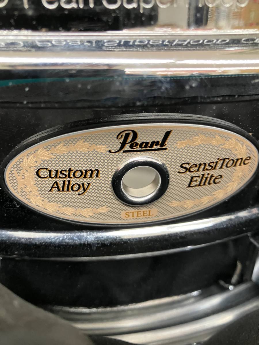Pearl パール　スネアドラム　Custom Alloy Sensi Tone Elite_画像9