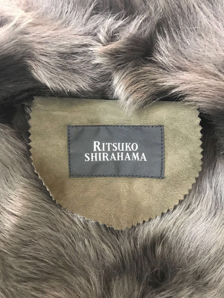 RITSUKO SHIRAHAMA ★ 超美品 ★ 高級子羊の皮コート