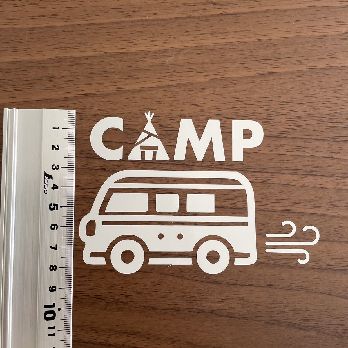 180. [ free shipping ] CAMP cutting sticker camp tent bus outdoor [ new goods ]