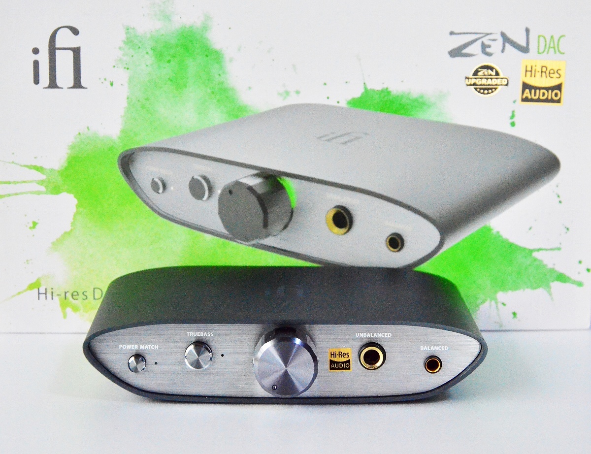 美品 iFi Audio ZEN DAC V2 フルバランス ハイレゾ USB DAC 小型 DA コンバーター ヘッドホンアンプ 付属品完備 完全正常動作品 送料無料_画像3
