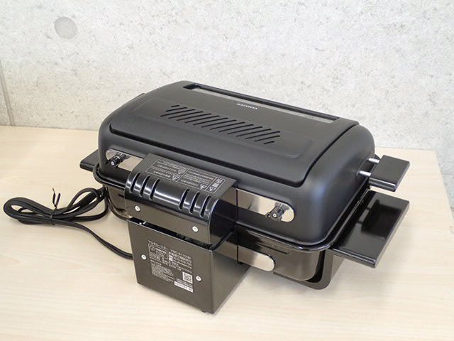 ●MT● 店頭展示品 2023年製 ワイドサイズ タイマー　ワイドグリル 魚焼きグリル 魚焼き器　両面焼きマルチロースター YW.C-011.SE（SO-27)_画像4