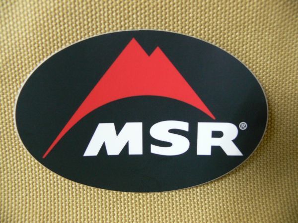 【MSR】　ビューカル・オーバル・ステッカー　　正規品_画像1