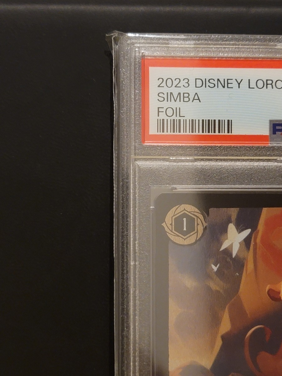 【psa10】Disney lorcanaロルカナ SIMBAシンバ(foil) 希少 ディズニー 1円スタート ライオンキング_画像2
