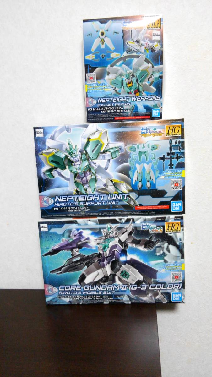 HGガンプラ 3点セット ビルドダイバーズ HGガンプラ 3点セット ビルドダイバーズ