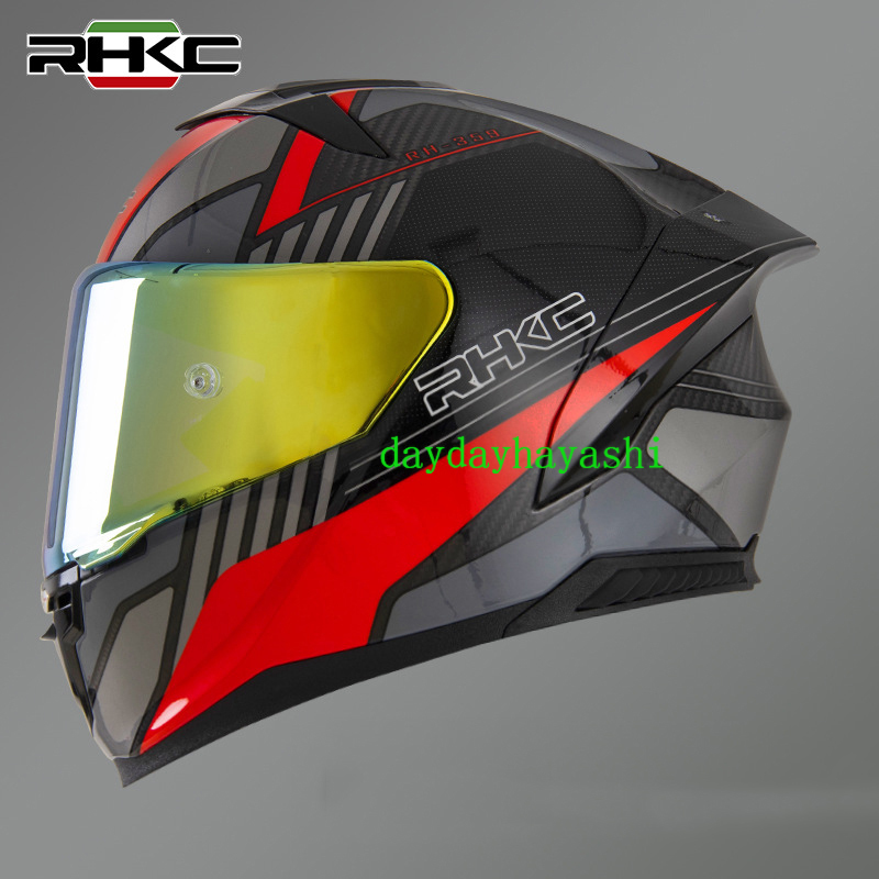 グラスファイバーフルフェイス ヘルメット システムヘルメットオートバイクヘルメット バイク用品通気性 四季通用