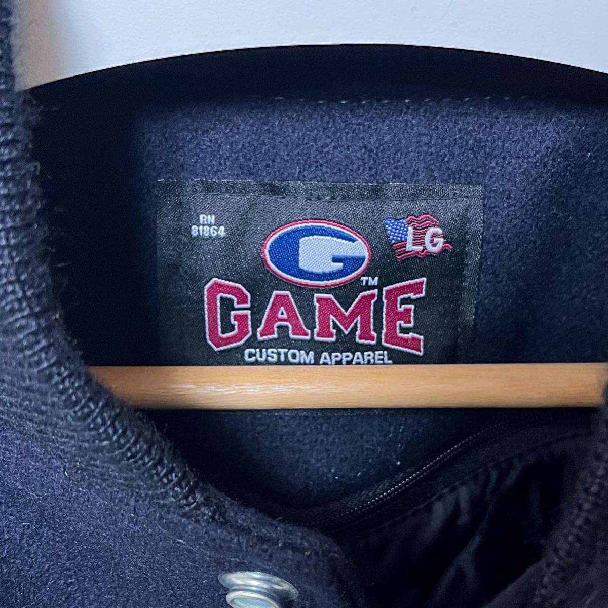 L】GAME SPORTSWEAR VARSITY JACKET AH H|Yahoo!フリマ(旧 L】GAME SPORTSWEAR VARSITY JACKET AH H|Yahoo!フリマ(旧