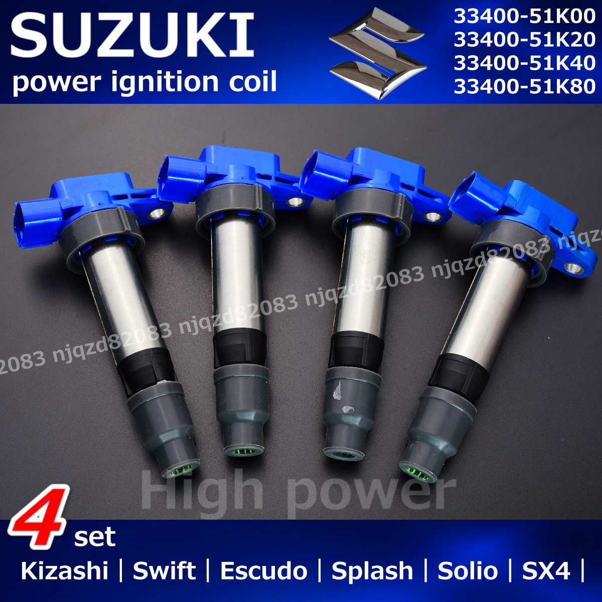  Suzuki Splash XB32S усиленный Direct катушка зажигания 33400-51K00 33400-51K20 33400-51K40 33400-51K80