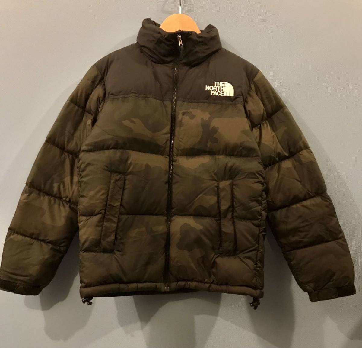 THE NORTH FACE Nuptse ND91632 迷彩 カモフラ ダウンジャケット ノースフェイスヌプシ ヌプシジャケット_画像1