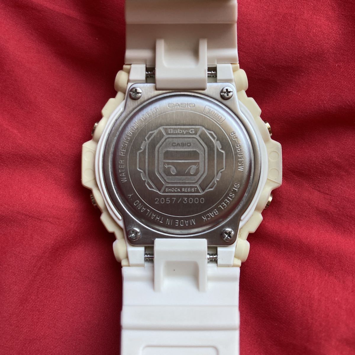 ☆ ★ Оперативное решение ☆ ★ Редко! Ограниченный человек G-Shock Shirou Nakano Design Back Пусть логотип! BG-5601 Speed ​​Baby-G Casio Pink LCD Baby-G Casio Watch