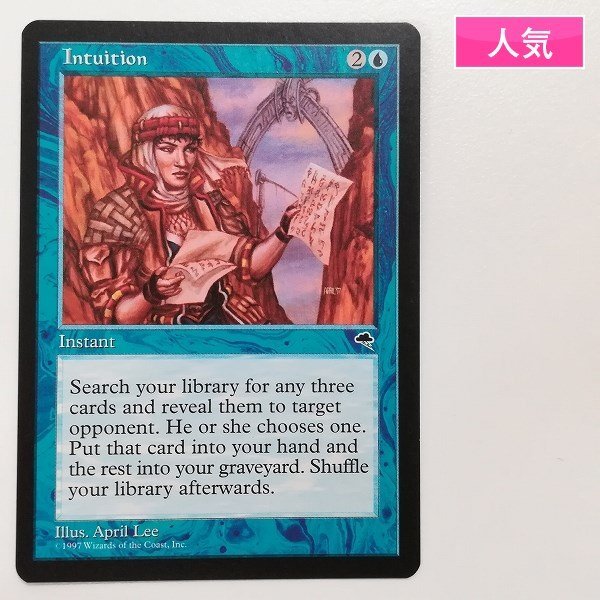 売れ筋アイテムラン MTG 日本語版、直観/Intuitionマジックザ MTG 直観