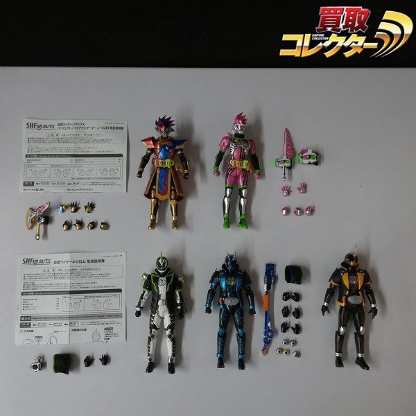 mT938a [箱なし] バンダイ S.H.Figuarts 仮面ライダーエグゼイド パラドクス ゴースト ネクロム スペクター | M_画像1