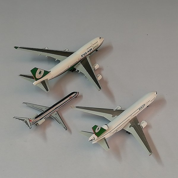 mT965b [まとめ] ドラゴン Jet-X 1/400 エバー航空 マクドネル・ダグラス MD-11 ボーイング 747-400 他 | ダイキャスト模型・モデル T_画像8