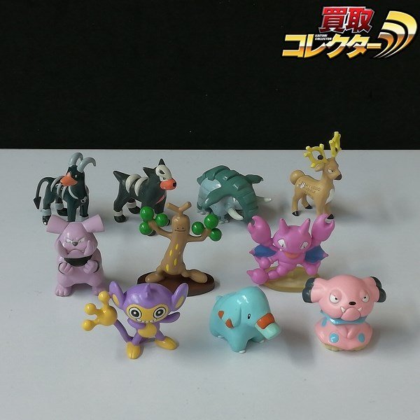 mT041a [まとめ] TOMY ポケモン モンコレ デルビル ヘルガー ブルー グランブル ゴマゾウ ドンファン 他 | フィギュア H_画像1