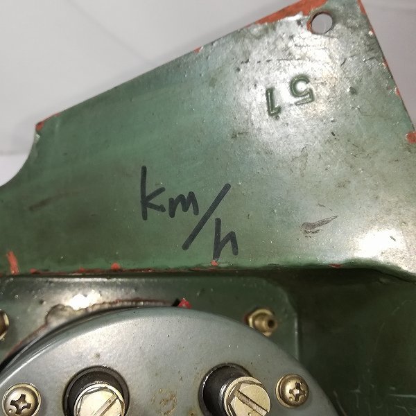 mBM857a [ジャンク] 日立 90km 速度計 SR36 NO.13681109L / 広島工場 | ホビー H_画像8