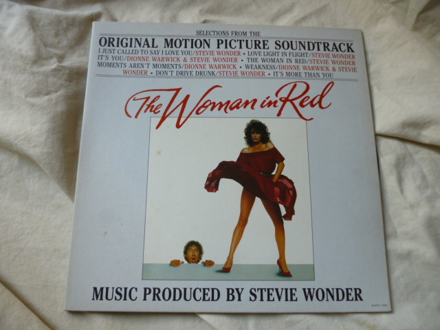 Stevie Wonder / The Woman In Red 見開きジャケット ダンサブルSOUL Love Light In Flight / I Just Called To Say I Love You 収録　試聴_画像1