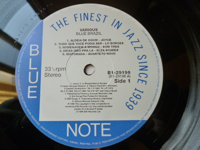 VA - Blue Brazil (Blue Note In A Latin Groove) 2枚組 名曲JAZZ BOSSANOVA JOE DAVIS監修 コンピ VIOLA FORA DE MODA 等収録 試聴の画像4