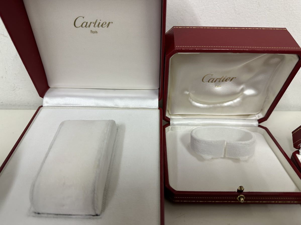 Cartier カルティエ 空箱 腕時計 ケース リング BOX 保証書 説明書 まとめ （J）_画像2