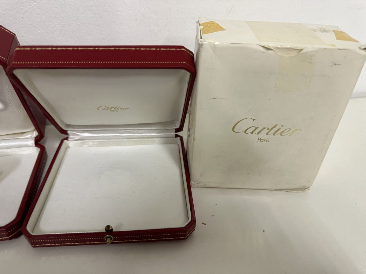 Cartier カルティエ 空箱 腕時計 ケース リング BOX 保証書 説明書 まとめ （J）_画像5