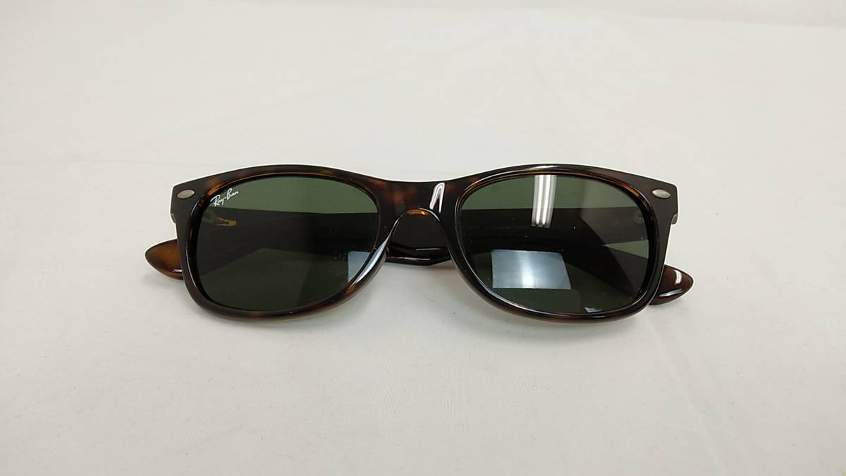 ◆◇中古品　RAYBAN レイバン　NEW WAYFARER サングラス　　RB2132-F,52□18　AA6-209◇◆_画像1