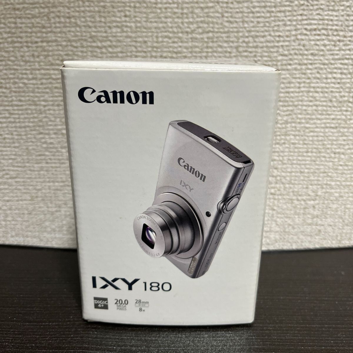 新品未開封】Canon デジタルカメラ IXY 180 シルバー 光学8倍ズーム