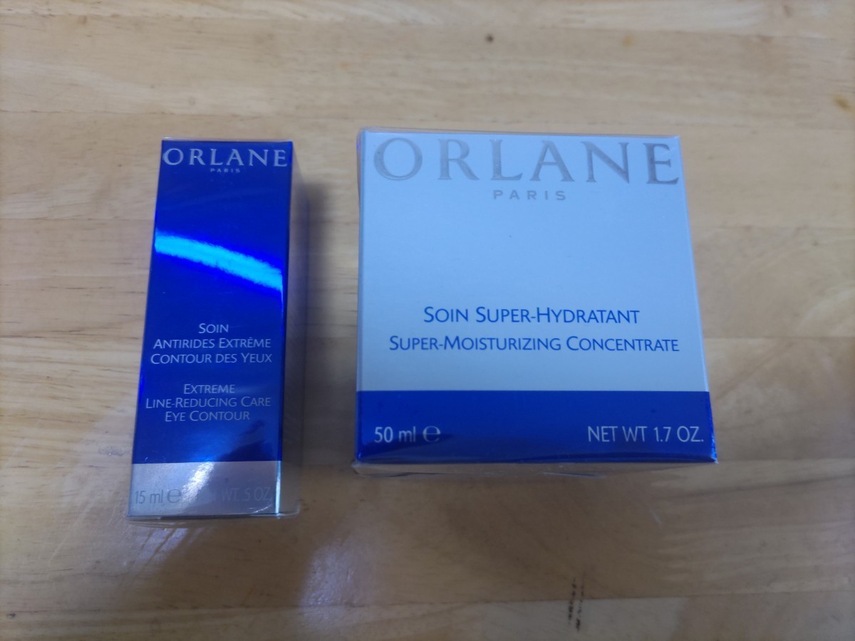 未開封品 ORLANE オルラーヌ スーパー イドラタンテ 50ml アンチリンクル エクストリーム アイ コントゥア ケア 15ml 化粧品 コスメ_画像1