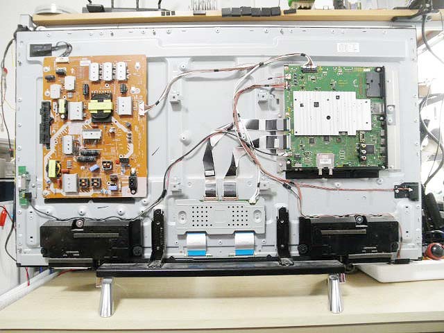 即決 Panasonic 2016年製 43型 液晶テレビ ビエラ TH-43DX750装着 T-CON基板 中古経年品 現状渡し_画像2