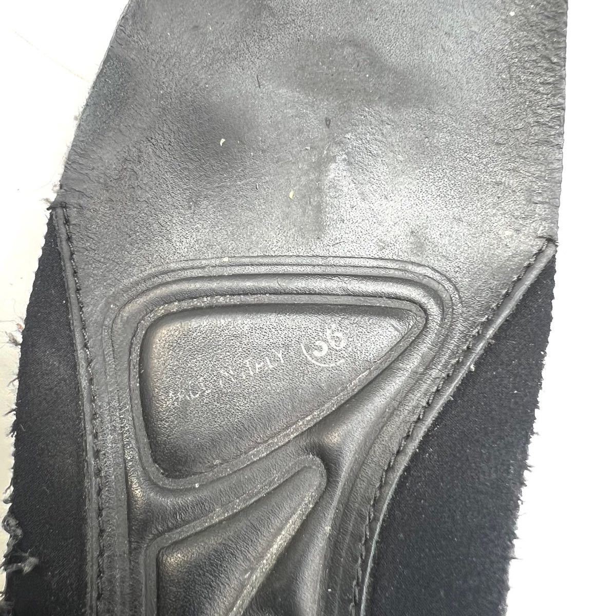 Christian Dior ディオール　スニーカー　スリッポン　フュージョン　36 23cm レディース　靴　シューズ　ブラック　黒_画像8