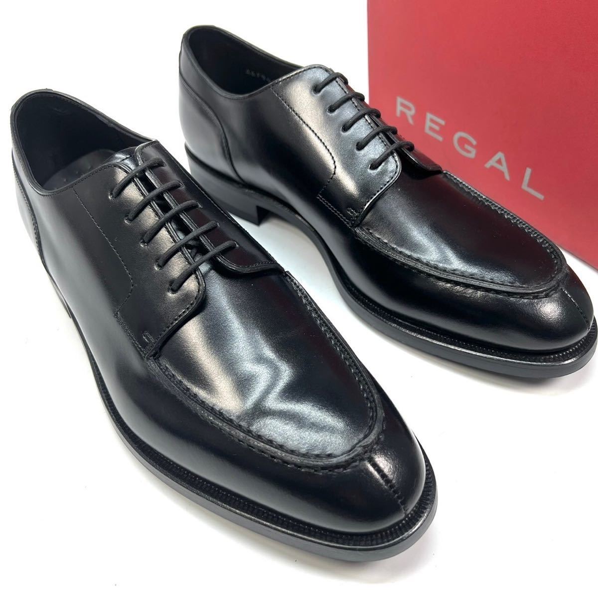 正規 REGAL リーガル ビジネスシューズ 革靴 ダイナソール ガラス