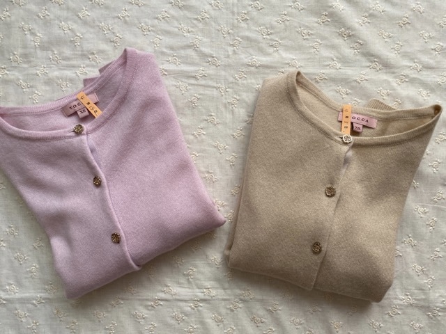 TOCCA トッカ 大人気完売『CASHMERE』カーディガン ピンク XS 新品同様_画像10