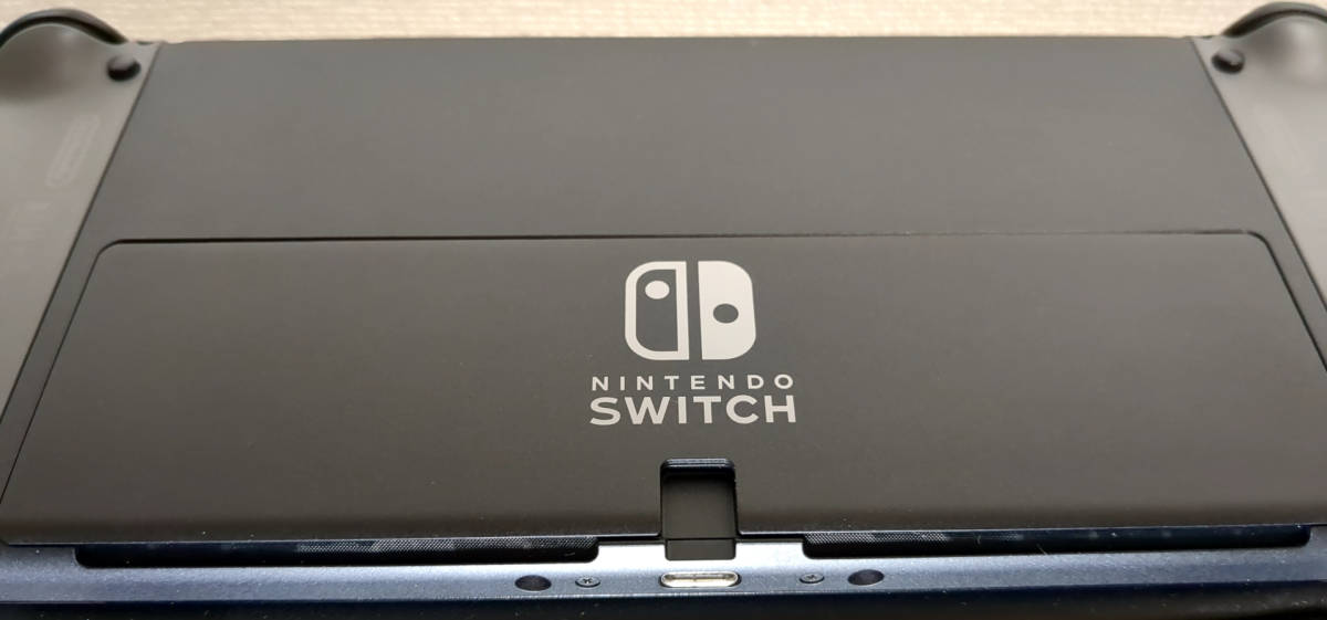 【1円スタート】Nintendo Switch（有機ELモデル）カスタマイズ 一部付属品未使用 純正ケースつき【中古美品】_画像5